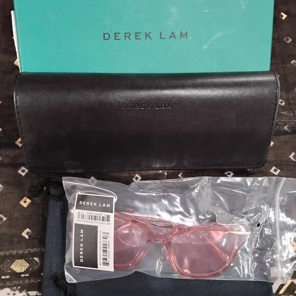 Derek Lam Vivian Pink Sunglasses - Picture 3 of 9